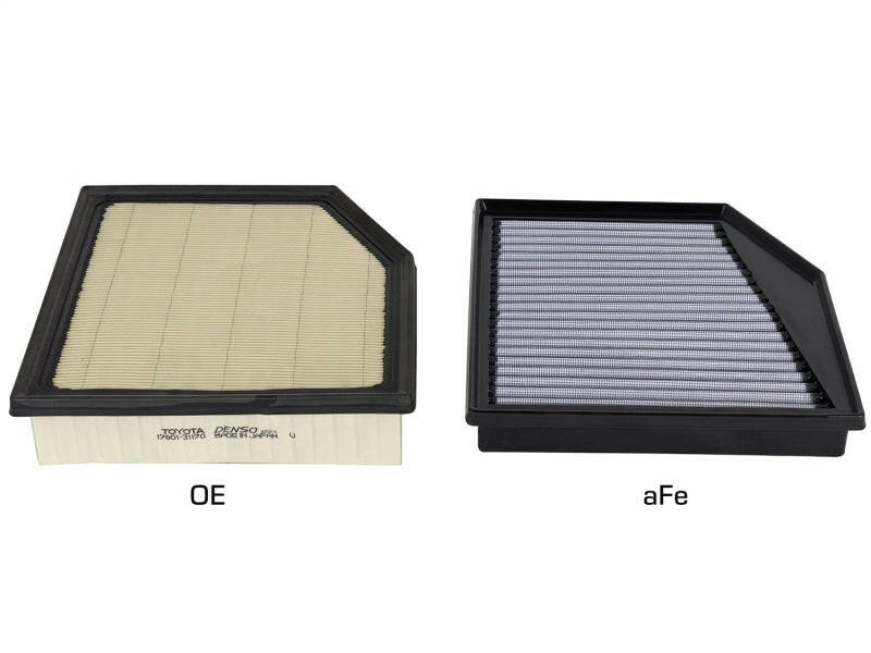 aFe MagnumFLOW OEM Replacement Air Filter PRO Dry S 14-15 Lexus IS 250/350 2.5L/3.5L V6 Air Filters - Drop In aFe