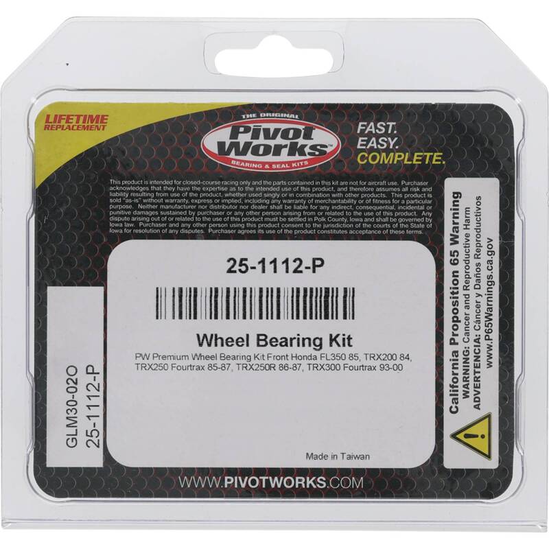 Pivot Works Premium Wheel Bearing Wheel Bearings Pivot Works