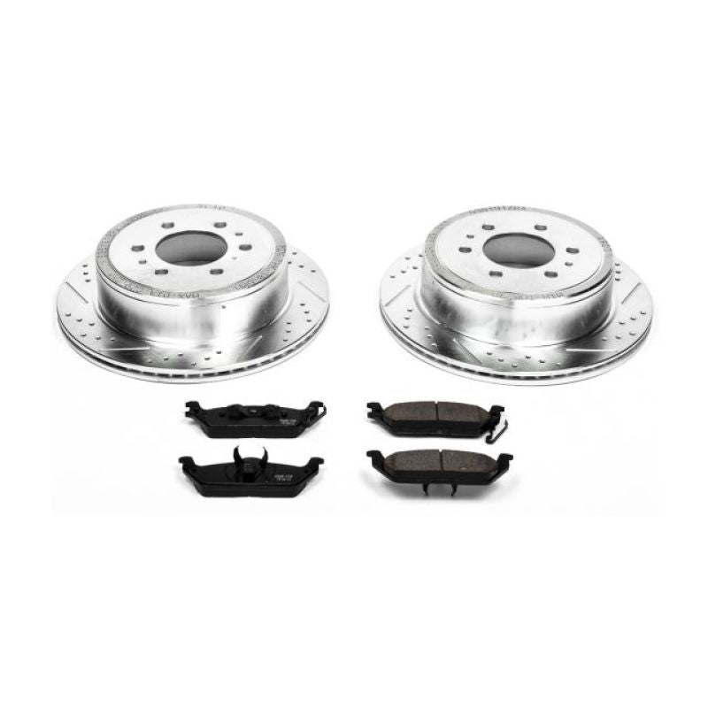 Power Stop 04-11 Ford F-150 Rear Z23 Evolution Sport Brake Kit Brake Kits - Performance D&S PowerStop