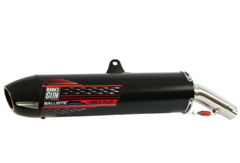 Big Gun 09-23 Yamaha YFZ 450R Ballistic Series Slip On Exhaust Powersports Exhausts Big Gun