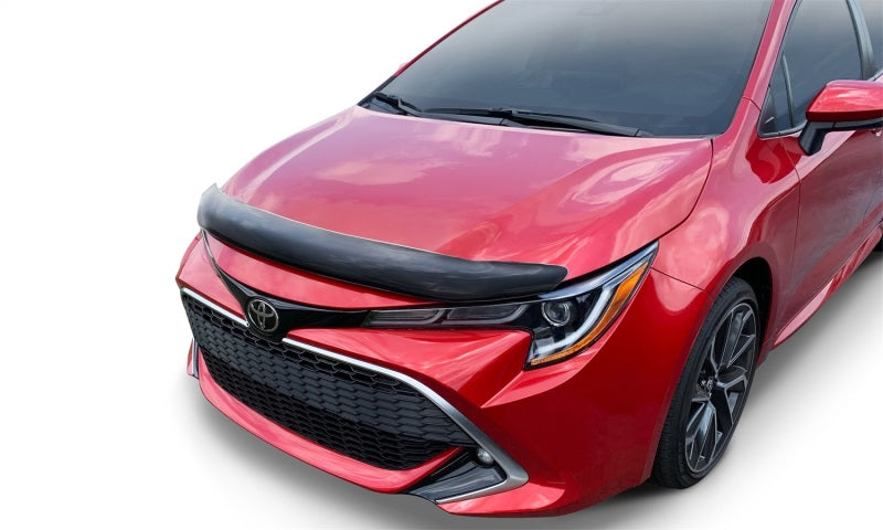 AVS 20-23 Toyota Corolla Carflector Hood Shield - Smoke Hood Deflectors AVS