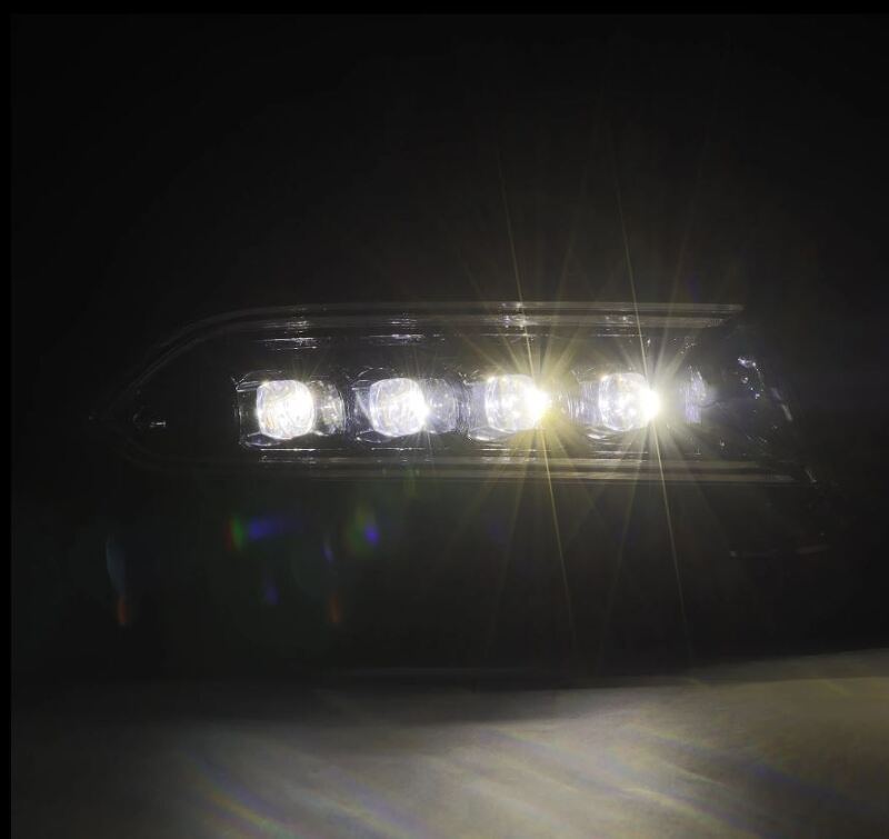 AlphaRex 15-23 Dodge Charger NOVA-Series LED Proj Headlights Blk w/Activtn Light & Seq.Sig / SB DRL Headlights AlphaRex
