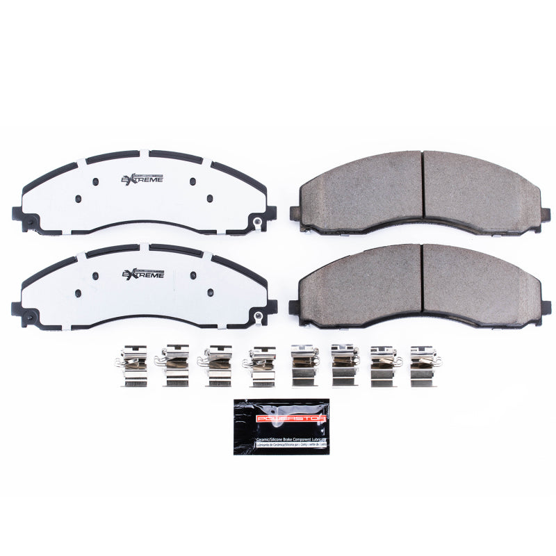 Power Stop 17-19 Ford F-450 Super Duty Rear Z36 Truck & Tow Brake Pads w/Hardware Brake Pads - Performance PowerStop