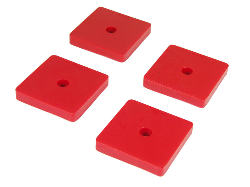 Prothane 60+ Jaguar MKII Rear Spring Pad Kits - Red Bushing Kits Prothane