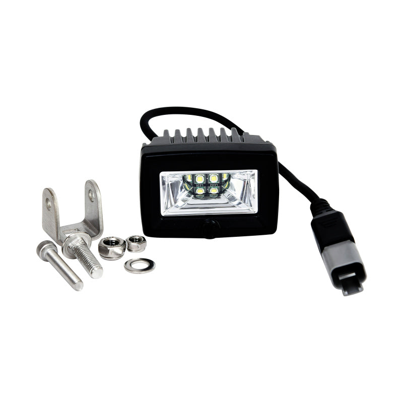 KC HiLiTES C-Series C2 LED 2in. Backup Area Flood Light 20w (Single) - Black Light Bars & Cubes KC HiLiTES
