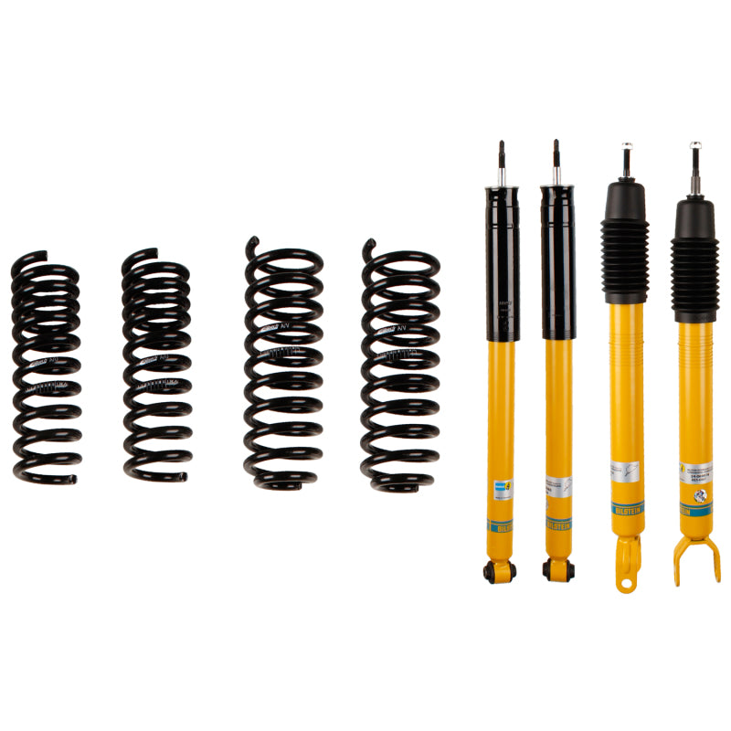 Bilstein B12 2009 Mercedes-Benz E350 Base Sedan Front and Rear Suspension Kit Shock & Spring Kits Bilstein