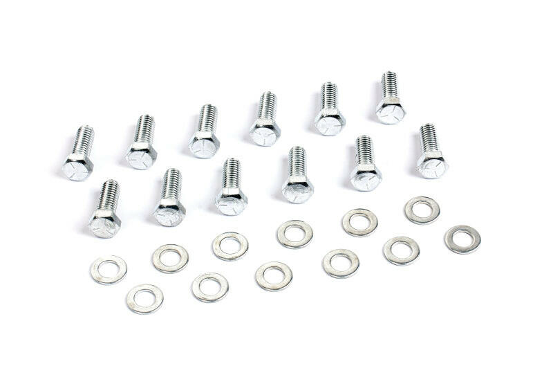 Cometic Intake Manifold Bolts 3/8 - 16 x 1in - Grade 5 Zinc Plated Intake Gaskets Cometic Gasket