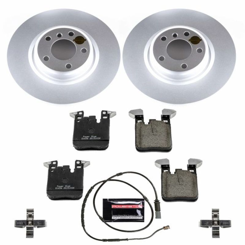 Power Stop 14-16 BMW 228i Rear Z23 Evolution Sport Coated Brake Kit Brake Kits - Performance D&S PowerStop