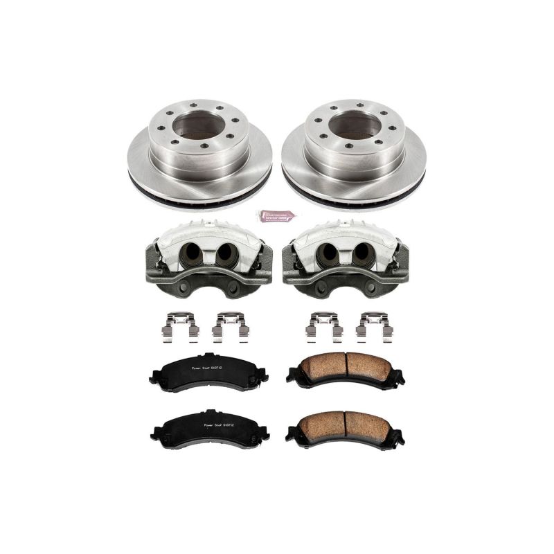Power Stop 2005 Chevrolet Silverado 1500 HD Rear Autospecialty Brake Kit w/Calipers Brake Kits - OE PowerStop