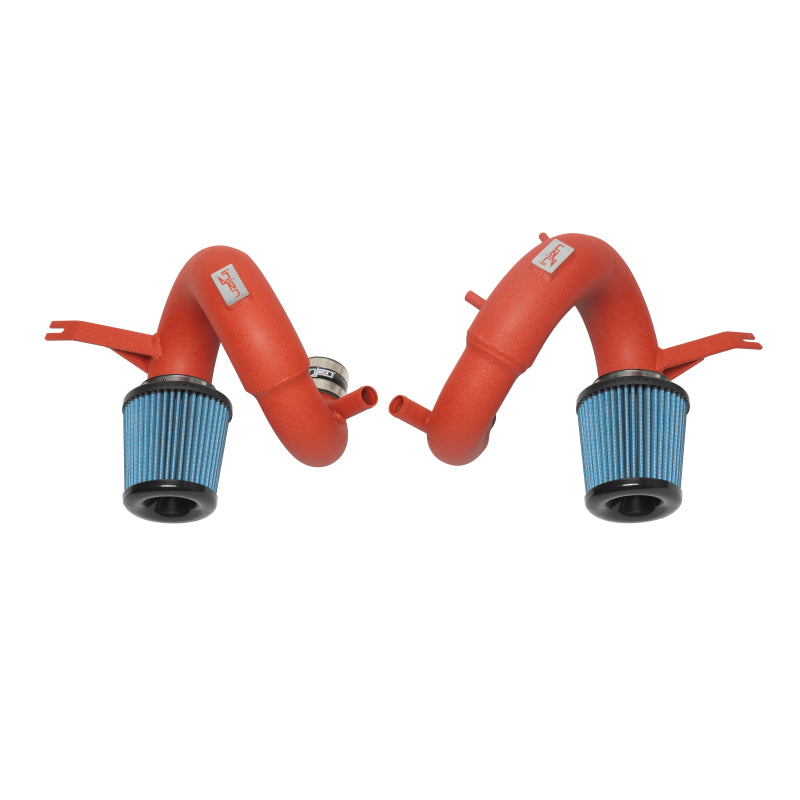 Injen 19-21 Genesis G70 V6-3.3L Twin Turbo SP Short Ram Air Intake System - Wrinkle Red Cold Air Intakes Injen