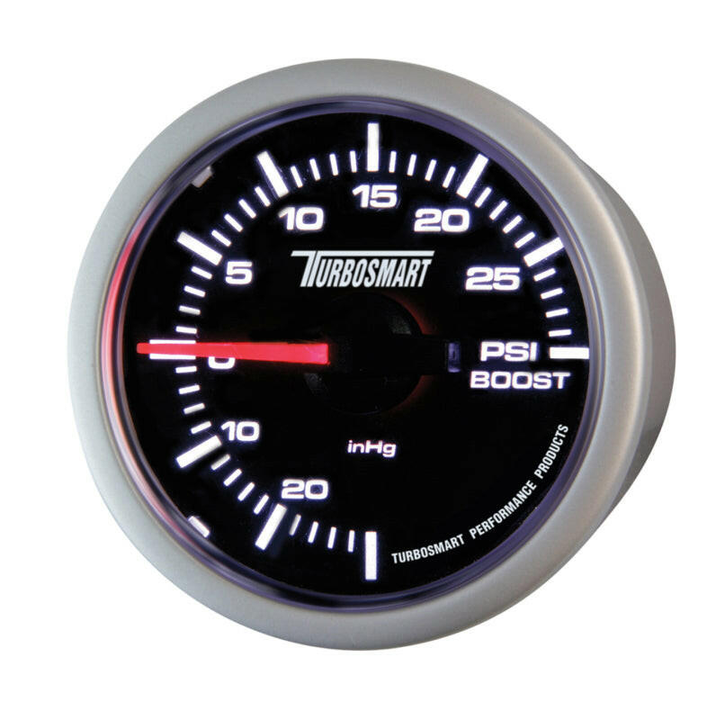 Turbosmart Boost Gauge 0-30psi 52mm - 2 1/16 Gauges Turbosmart
