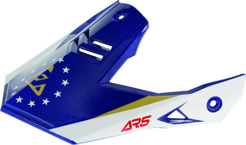 Answer AR5 Rally Visor - Red/White Helmets and Accessories Answer
