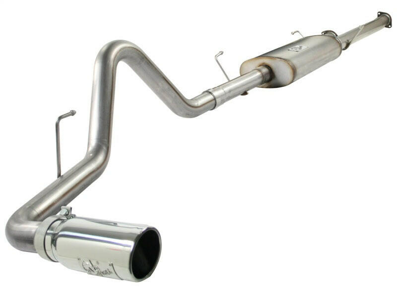aFe MACHForce XP Exhausts Cat-Back SS-409 EXH CB Toyota Tundra 10-11 V8-5.7L 145.7 WB (pol tip) Catback aFe