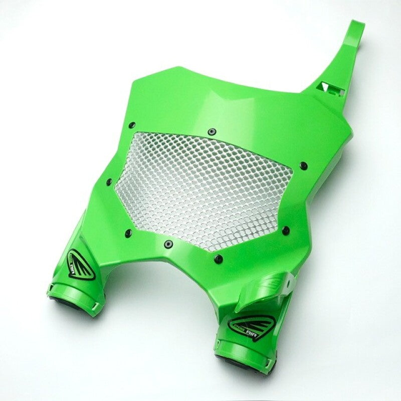 Cycra 17-25 Kawasaki KX250/F/X/ 16-25 KX450/F/X Vented Stadium Plate - Green Plastics Cycra