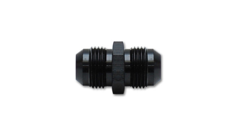 Vibrant -3AN to -3AN Straight Union Adapter Fitting - Aluminum Fittings Vibrant