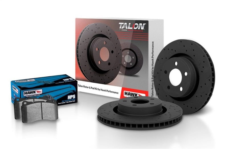 HAWK Talon Rotors Brake Rotors - Slot & Drilled Hawk Performance