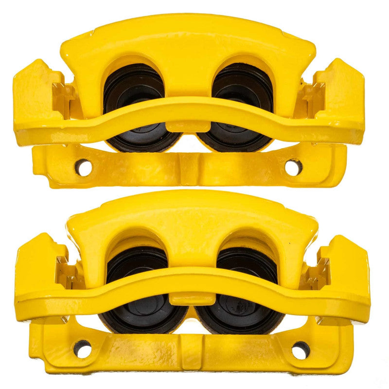 Power Stop 06-08 Lincoln Mark LT Front Yellow Caliper w/Bracket (Pair) Brake Calipers - Perf PowerStop
