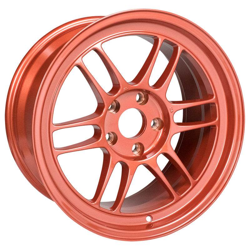 Enkei RPF1 17x9 5x114.3 22mm Offset 73mm Bore Orange Wheel Wheels - Cast Enkei