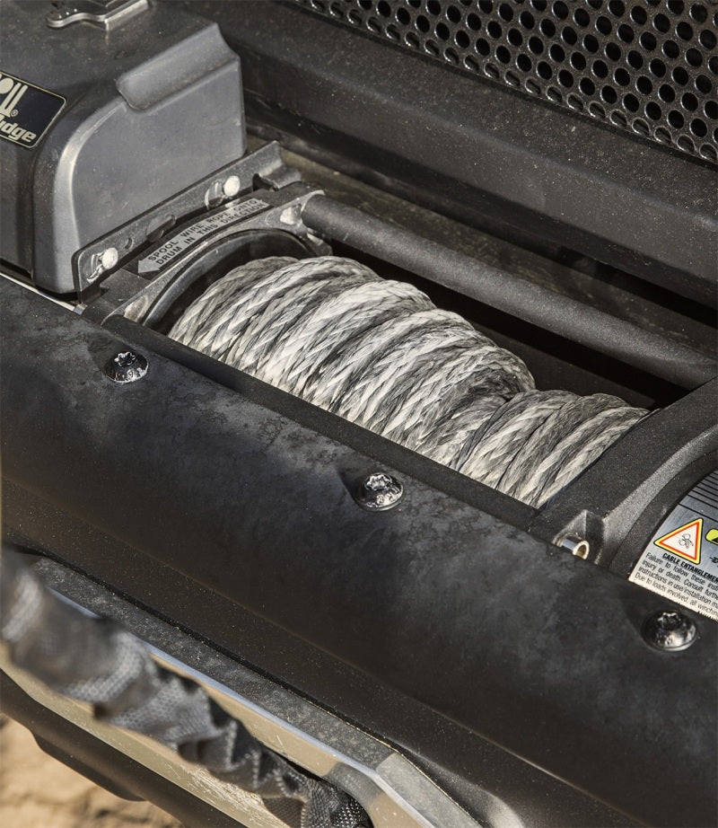 Rugged Ridge Synthetic Winch Line Dark Gray 7/16in x 90 Ft Winch Kit Rugged Ridge