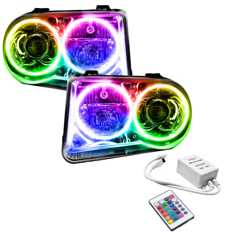 Oracle 05-10 Chrysler 300C V8 SMD HL - Non HID - ColorSHIFT w/ Simple Controller Headlights ORACLE Lighting