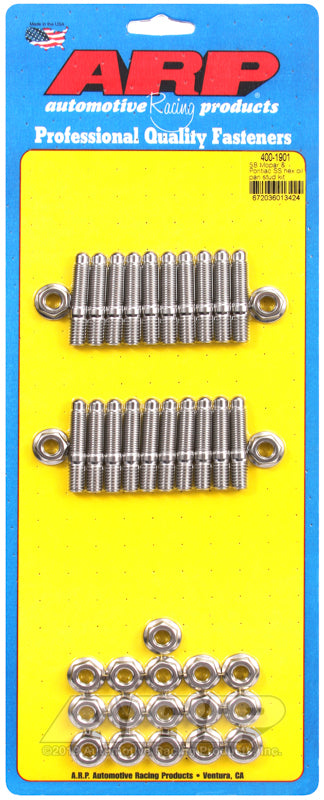 ARP SB Mopar and Pontiac SS Hex Oil Pan Stud Kit Hardware Kits - Other ARP