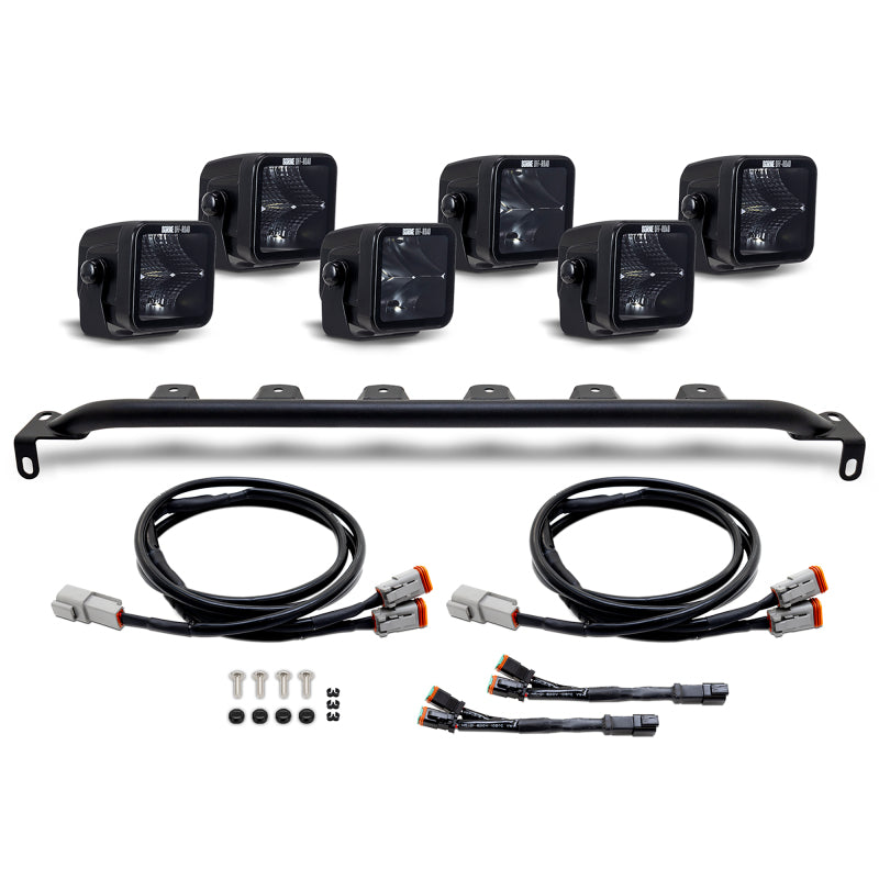 Borne Off-Road 2021+ Ford Bronco Direct Fit Light Pods - Mod Bumper - 6x Pods - Bumper - Up Light Bars & Cubes Borne Off-Road