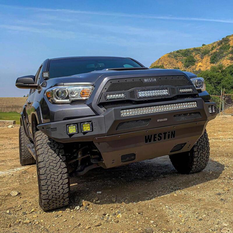 Westin 16-20 Toyota Tacoma Pro-Mod Front Bumper Bumpers - Steel Westin