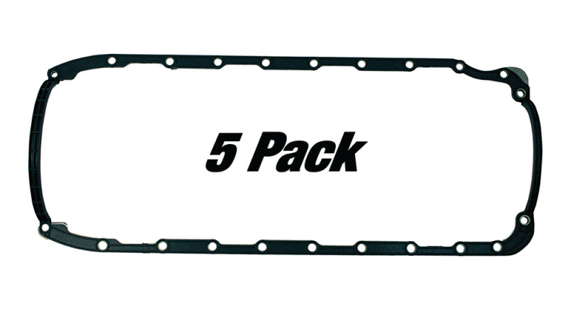 Moroso Chevrolet Big Block Mark IV Oil Pan Gasket - One Piece - Reinforced Steel (5 Pack) Gasket Kits Moroso