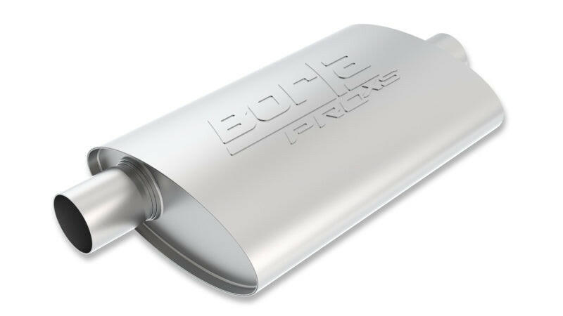 Borla Universal 2.25in Inlet/Outlet Oval Center/Offset 14in x 4in x 9.5in ProXS Muffler Muffler Borla