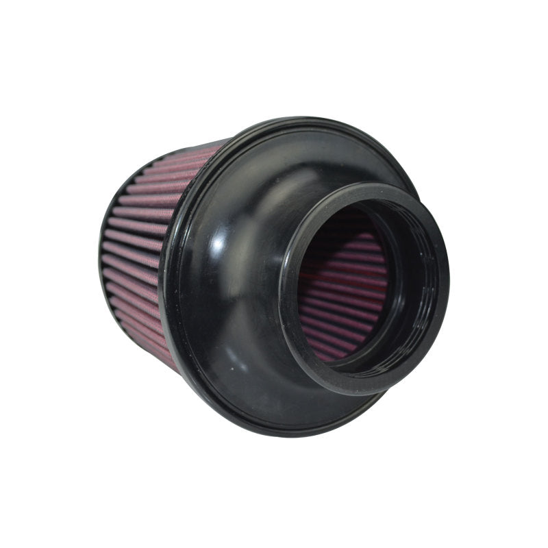 Injen High Performance Air Filter - 3.00 Black Filter 6 Base / 5 Tall / 5 Top Air Filters - Drop In Injen