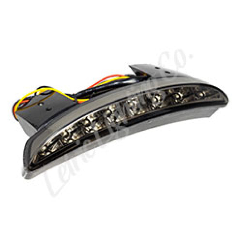 Letric Lighting Roadster Sportster Replacement LED Taillight - Smoke Lens Tail Lights Letric Lighting