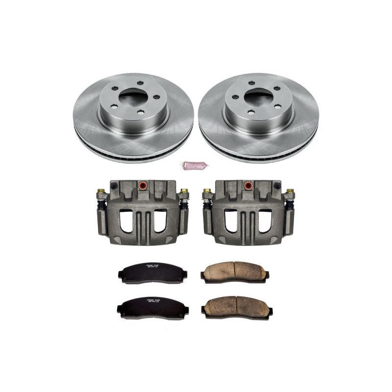 Power Stop 03-05 Ford Explorer Sport Trac Front Autospecialty Brake Kit w/Calipers Brake Kits - OE PowerStop