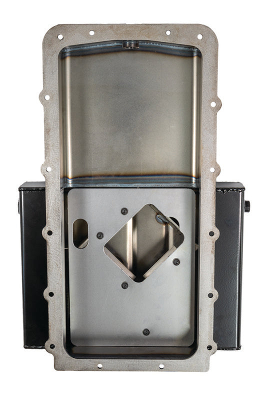 Moroso Ford 5.0 Coyote/Cobra (w/Rear Sump) Road Race Baffled Wet Sump 9.5qt 4.5in Steel Oil Pan Oil Pans Moroso