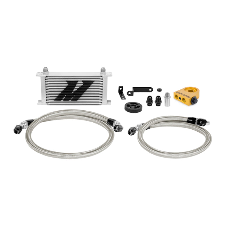 Mishimoto 08-14 Subaru WRX Thermostatic Oil Cooler Kit Oil Coolers Mishimoto