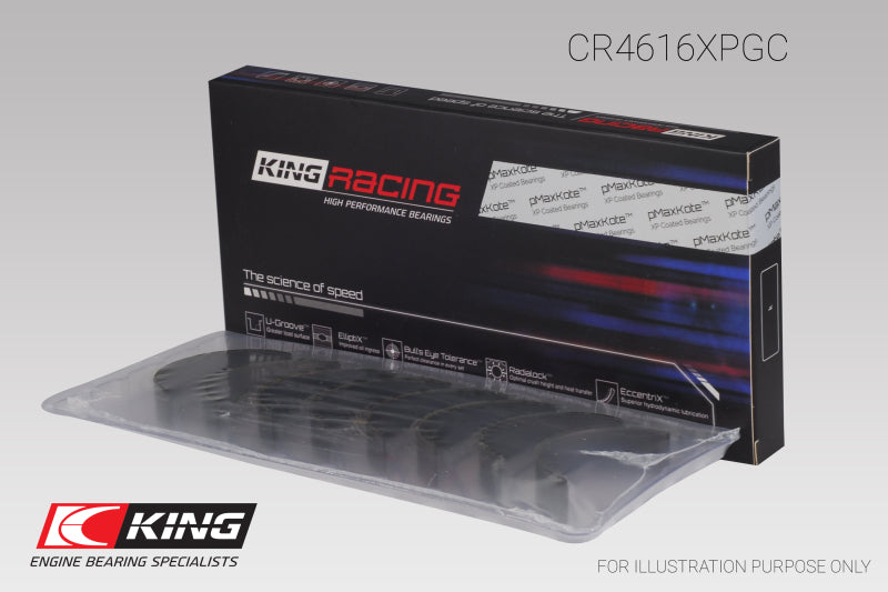 King Engine Bearings Subaru Fa20/ Toyota 4U-GSE Connecting Rod Bearing Set - Size +0.05mm Bearings King Engine Bearings