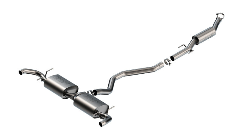 Borla 22-24 Jeep Grand Cherokee 4xe 2.0 L4 AWD S-Type Cat-Back Exhaust w/o Tips Catback Borla