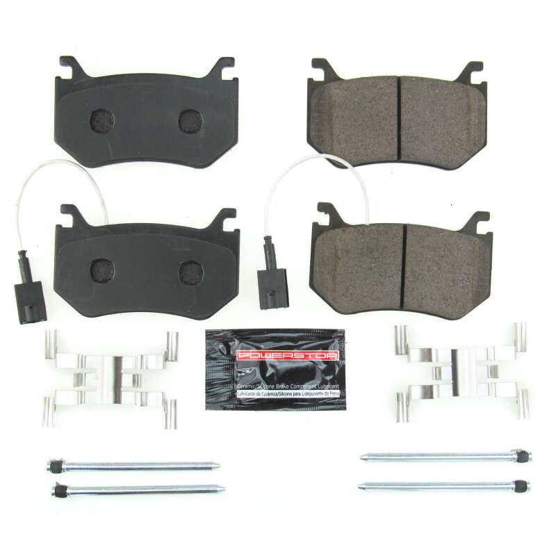Power Stop 17-18 Alfa Romeo Giulia Rear Z23 Evolution Sport Brake Pads w/Hardware Brake Pads - Performance PowerStop