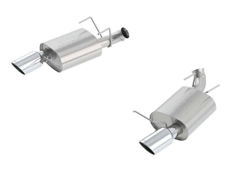 Borla 13-14 Mustang GT/Boss 302 5.0L V8 RWD Single Split Rr Exit S-Type Exhaust (rear section only) Axle Back Borla