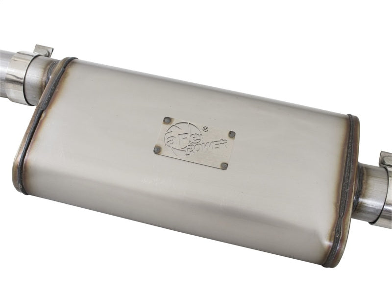 aFe Mach Force-XP Exhaust 3in CB SS 15-17 GM Colorado/Canyon 2.5L/3.6L Side Exit w/ Polished Tip Catback aFe