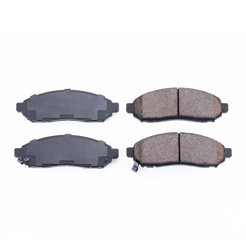 Power Stop 2015 Chevrolet City Express Front Z16 Evolution Ceramic Brake Pads Brake Pads - OE PowerStop