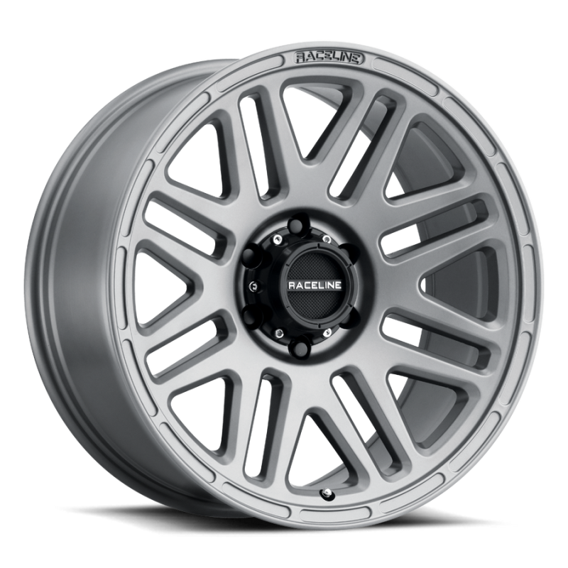 Raceline 944GS Outlander 17x8.5in / 6x135 BP / 18mm Offset / 87.1mm Bore - Greystone Wheel Wheels - Cast Raceline
