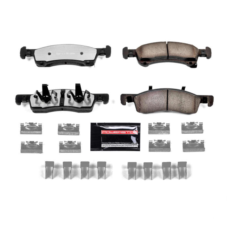Power Stop 03-06 Ford Expedition Front Z36 Truck & Tow Brake Pads w/Hardware Brake Pads - Performance PowerStop