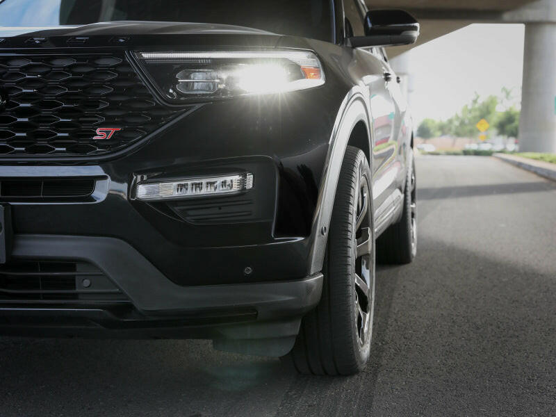 aFe CONTROL Billet Aluminum Wheel Spacers 5x114.3 CB70.5 1.25in - 15-24 Ford Mustang/20-23 Explorer Wheel Spacers & Adapters aFe