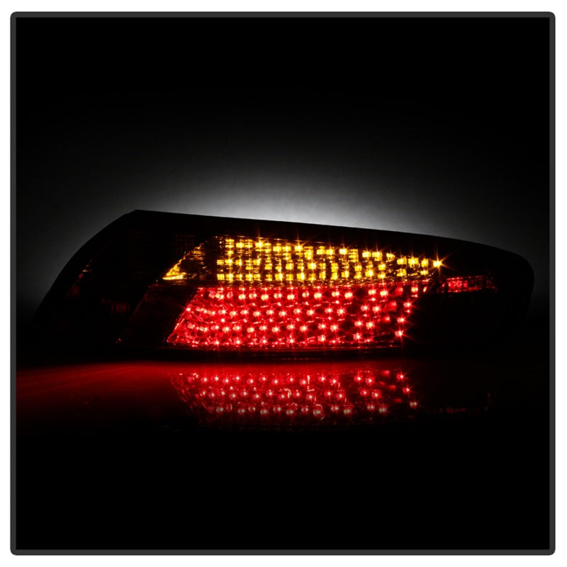 xTune Porsche 911 996 ( Non 4S. Turbo. GT3 ) 99-04 LED Tail Lights Red Clear ALT-ON-P99699-LED-RC Tail Lights SPYDER