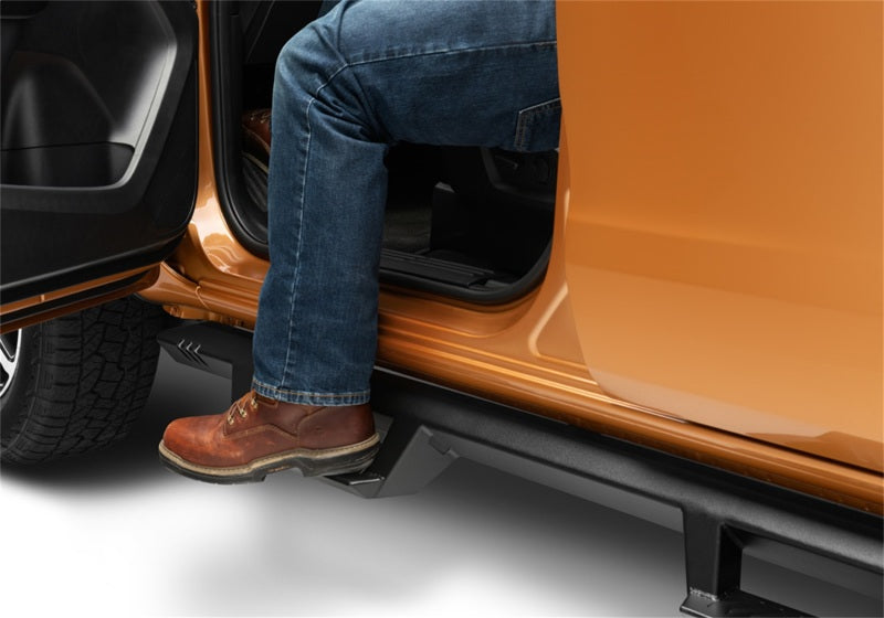 N-Fab EPYX 2019 Ford Ranger Crew Cab - Cab Length - Tex. Black Side Steps N-Fab