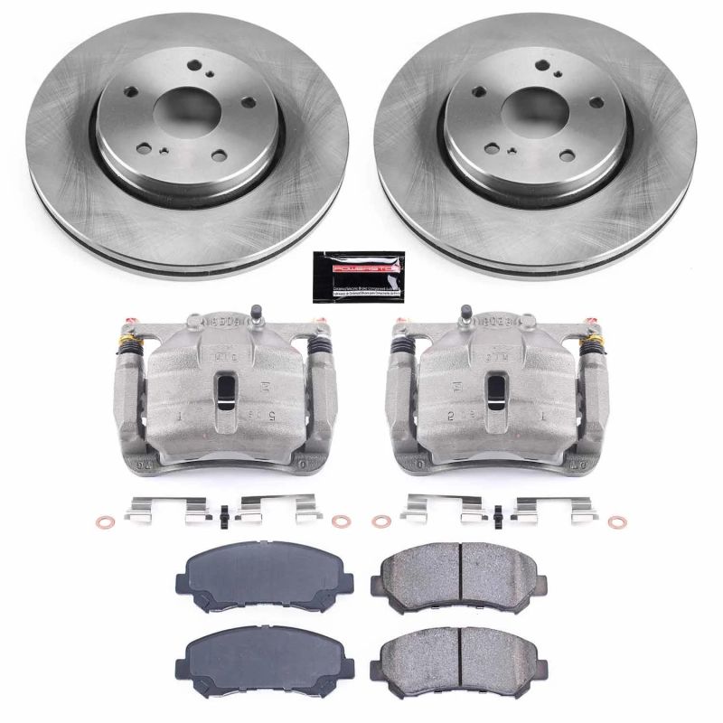 Power Stop 10-13 Suzuki Kizashi Front Autospecialty Brake Kit w/Calipers Brake Kits - OE PowerStop