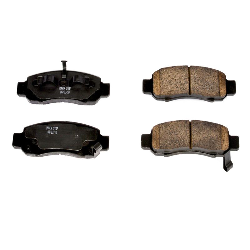 Power Stop 00-06 Honda Insight Front Z16 Evolution Ceramic Brake Pads Brake Pads - OE PowerStop