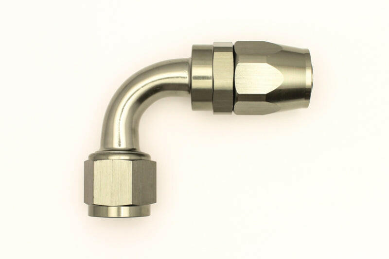 DeatschWerks 10AN Female Swivel 90-Degree Hose End CPE Fittings DeatschWerks