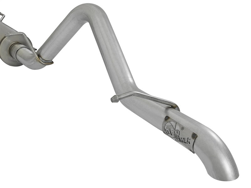 aFe Scorpion 2-1/2in Aluminized Steel Cat-Back Exhaust 07-18 Jeep Wrangler (JK) V6 3.6L/3.8L (2/4dr) Catback aFe