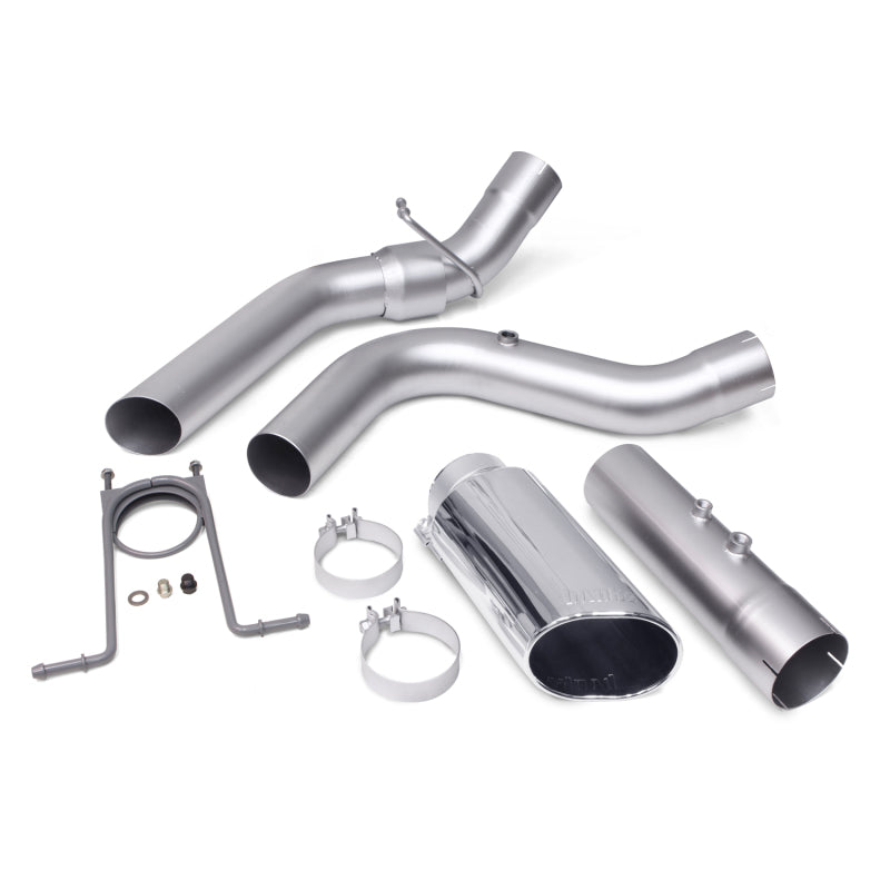 Banks Power 17+ GM Duramax L5P 2500/3500 Monster Exhaust System - SS Single Exhaust w/ Chrome Tip Catback Banks Power
